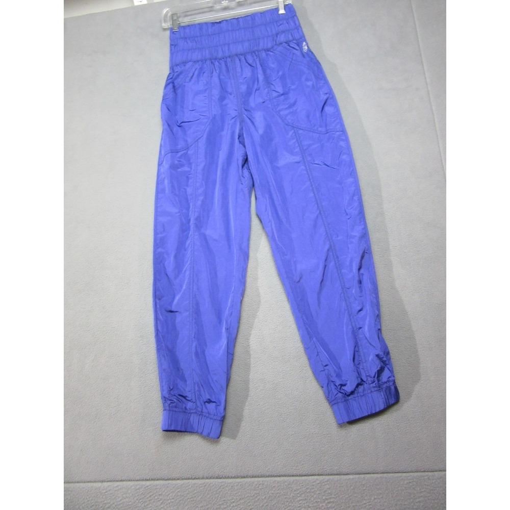 Free People Pants Womens Small Purple FP Movement High Waist Jogger The Way Home